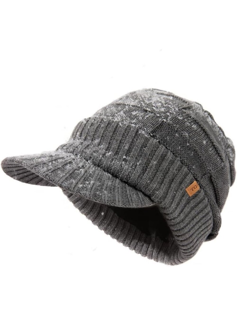 TOP-EX DryKnit™ Waterproof L/XL/XXL Fleece Lined Merino Wool Blend Beanie with